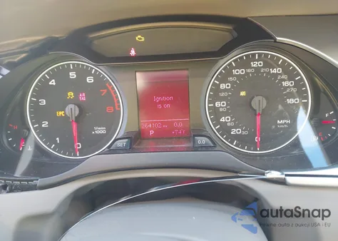 2010 Audi A4 2.0T Premium from USA, damaged, VIN WAUBFAFL3AN006648